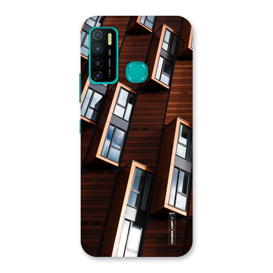 Window Abstract Back Case for Infinix Hot 9 Pro