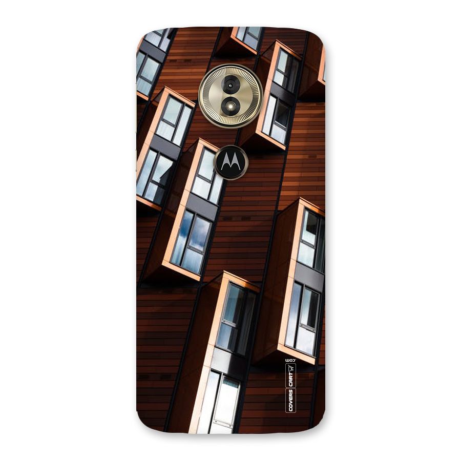 Window Abstract Back Case for Moto G6 Play