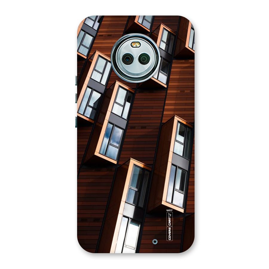 Window Abstract Back Case for Moto X4