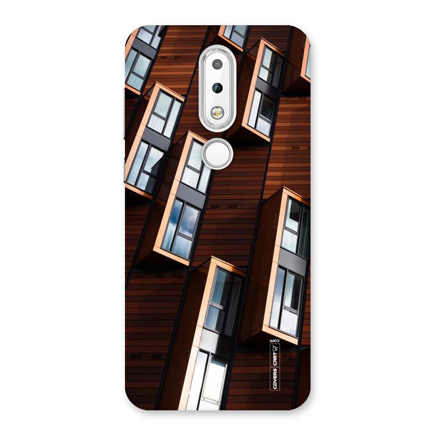 Window Abstract Back Case for Nokia 6.1 Plus