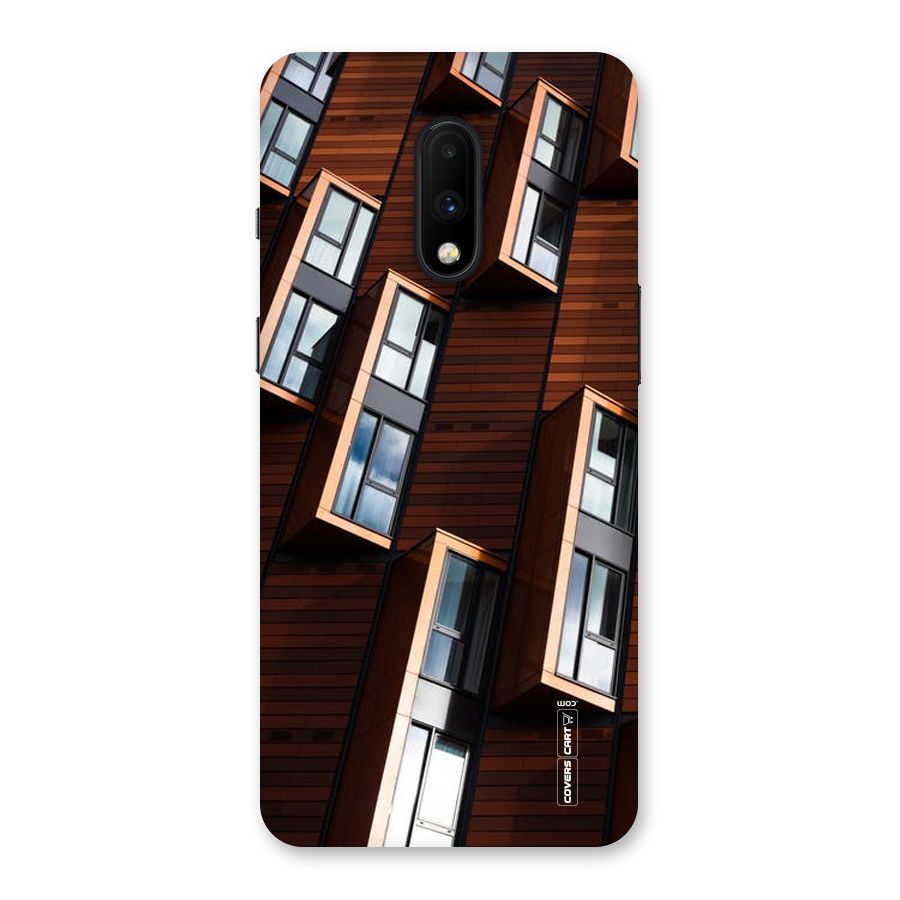 Window Abstract Back Case for OnePlus 7