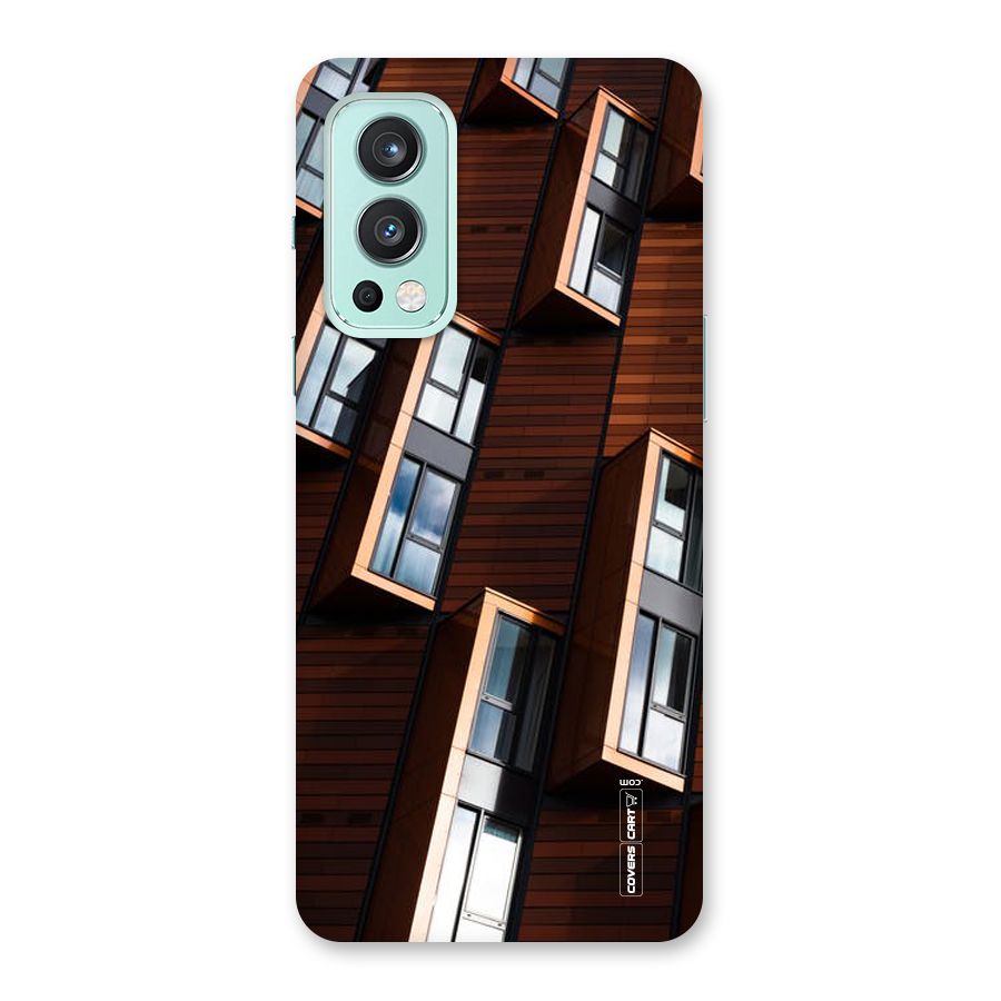 Window Abstract Back Case for OnePlus Nord 2 5G