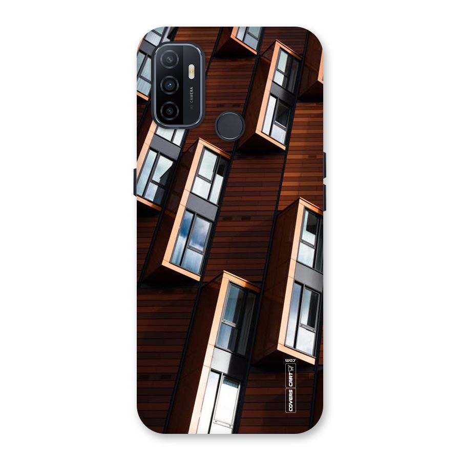 Window Abstract Back Case for Oppo A32