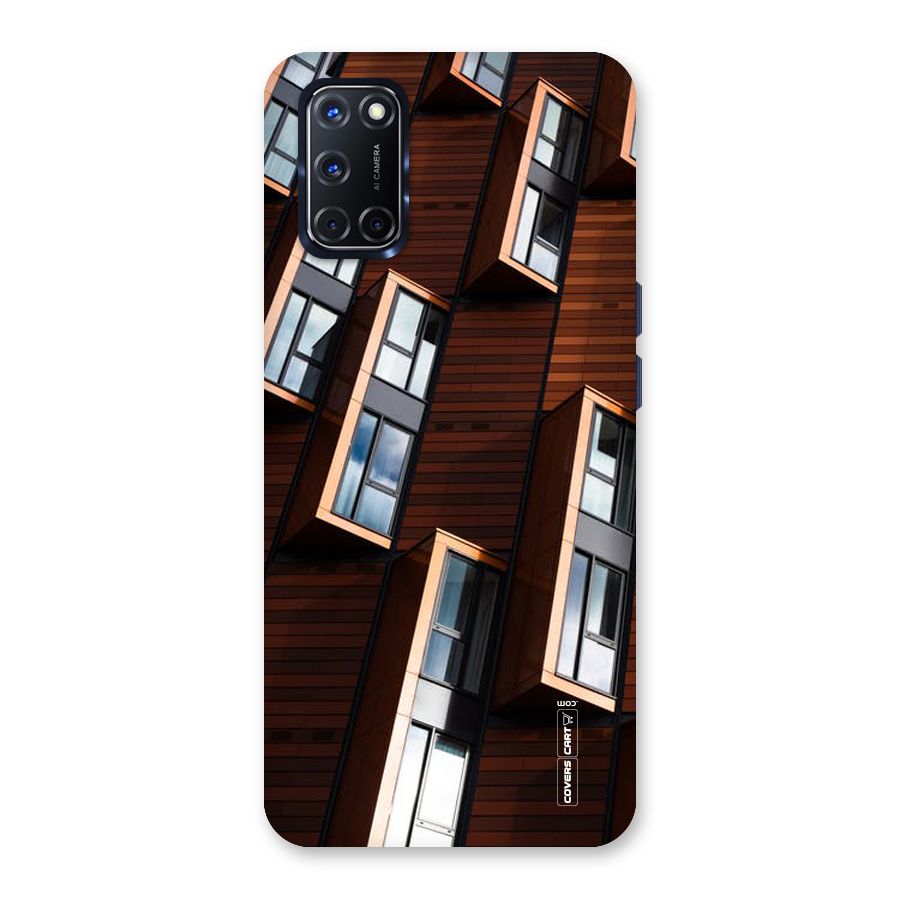 Window Abstract Back Case for Oppo A52