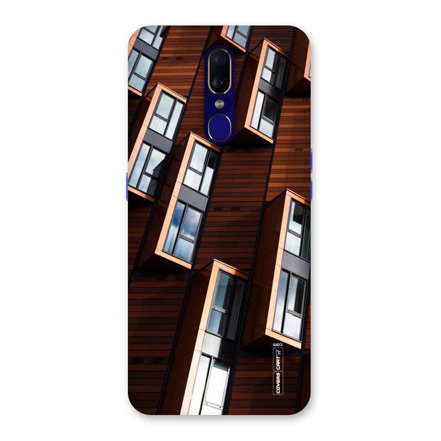 Window Abstract Back Case for Oppo A9