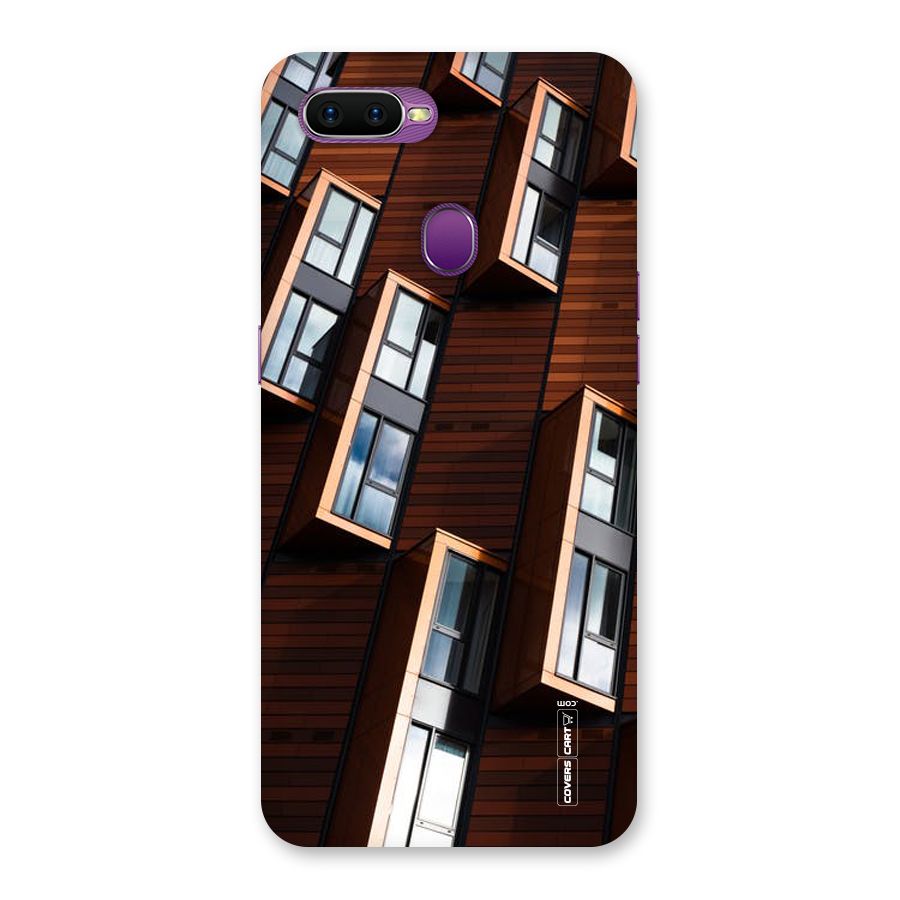 Window Abstract Back Case for Oppo F9