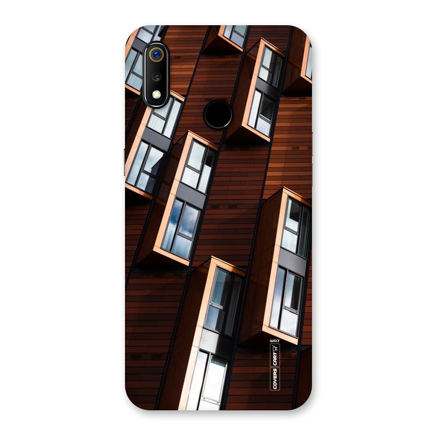 Window Abstract Back Case for Realme 3