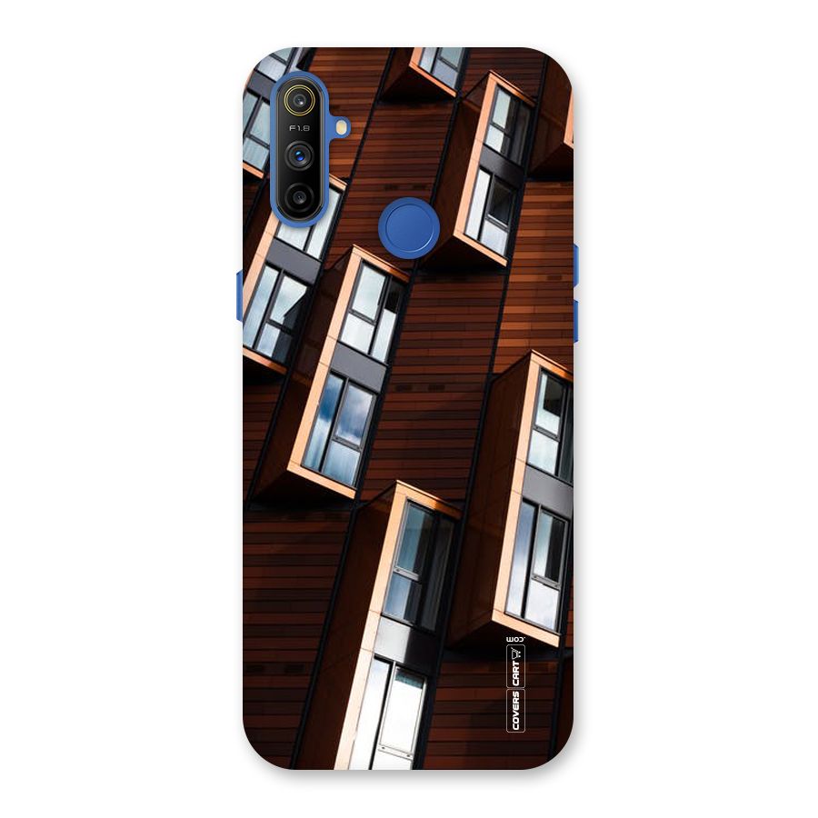 Window Abstract Back Case for Realme Narzo 10A