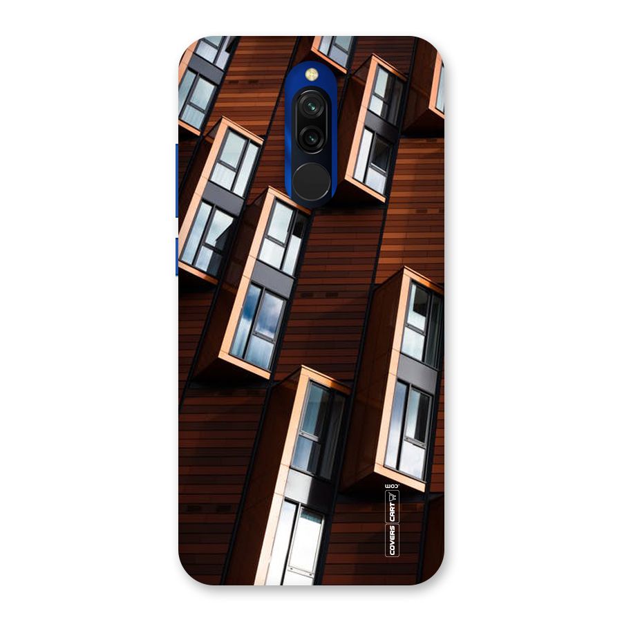 Window Abstract Back Case for Redmi 8