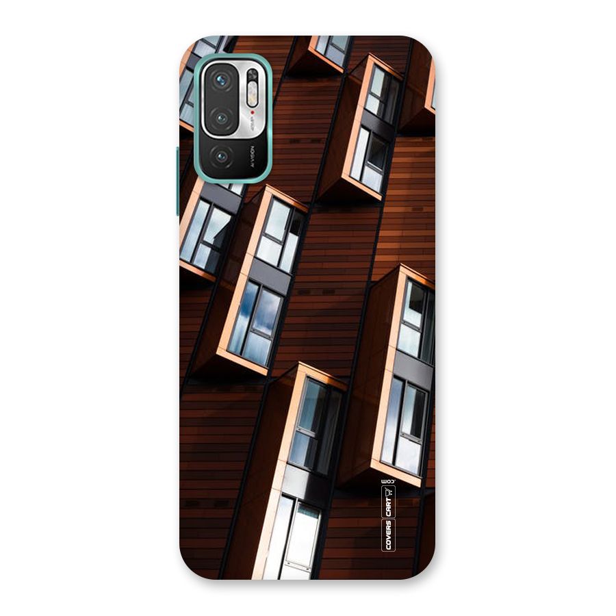 Window Abstract Back Case for Redmi Note 10T 5G