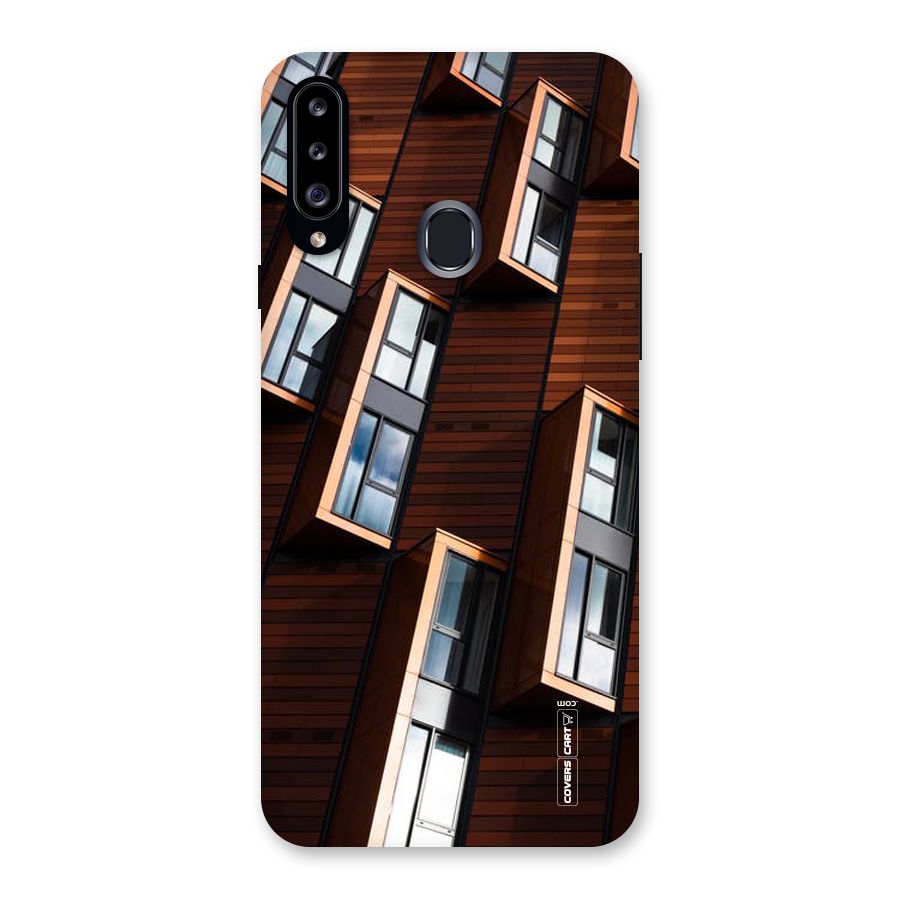 Window Abstract Back Case for Samsung Galaxy A20s
