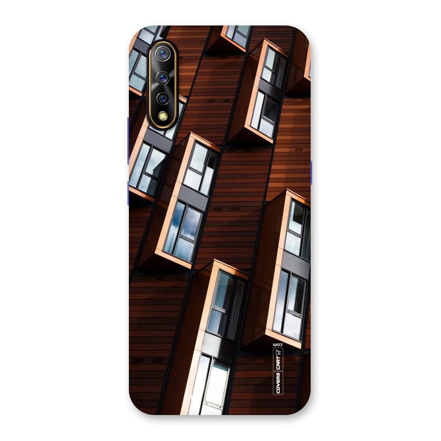 Window Abstract Back Case for Vivo S1