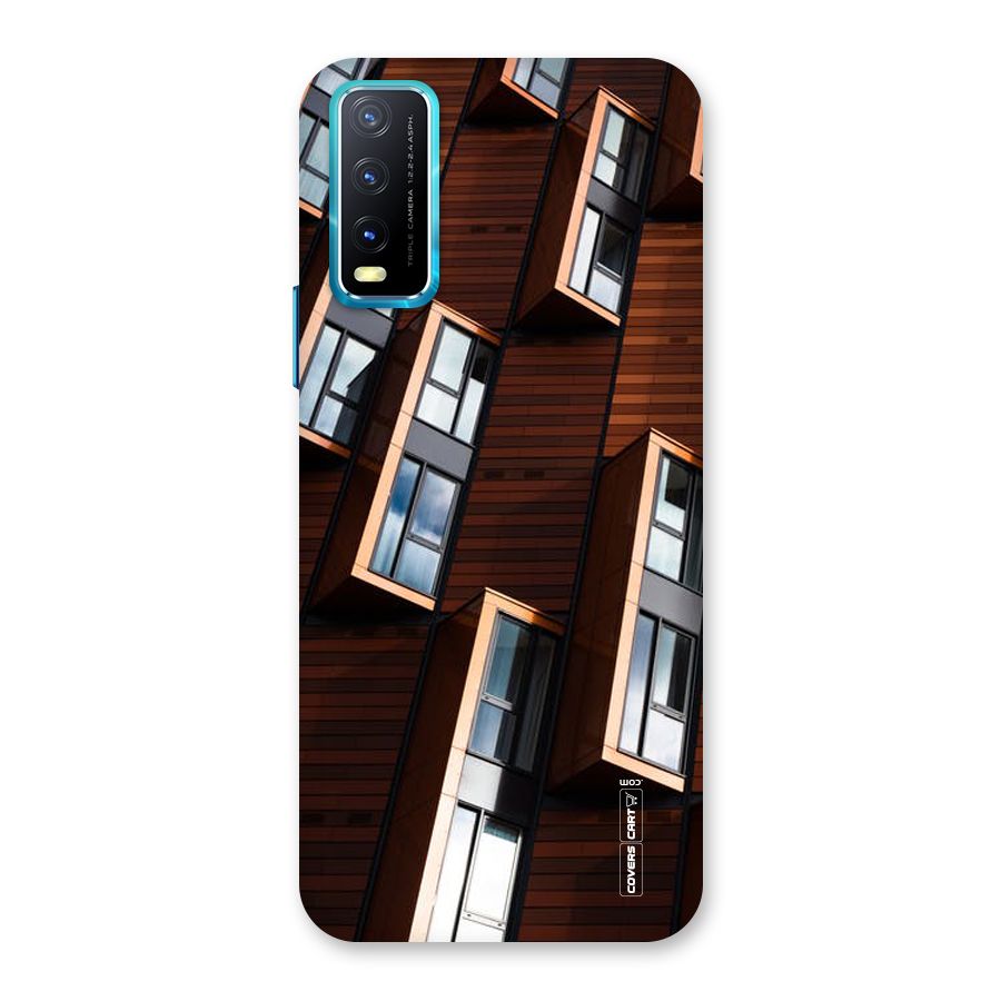 Window Abstract Back Case for Vivo Y20A