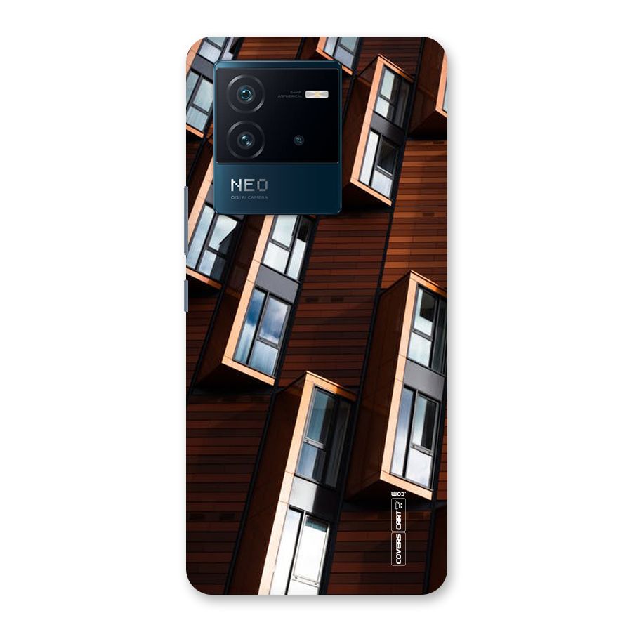 Window Abstract Back Case for Vivo iQOO Neo 6 5G