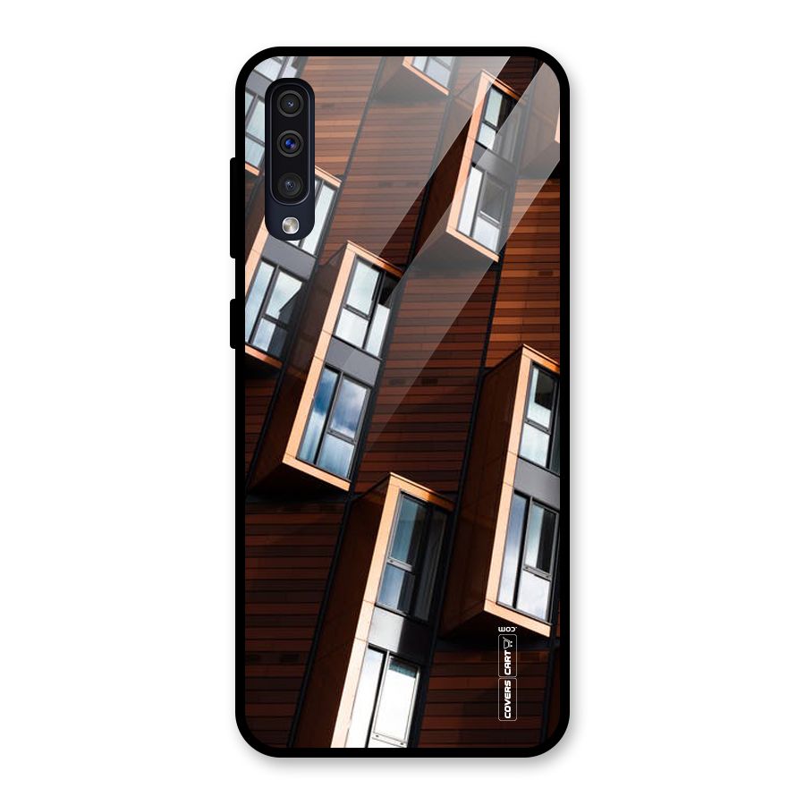 Window Abstract Glass Back Case for Galaxy A30s