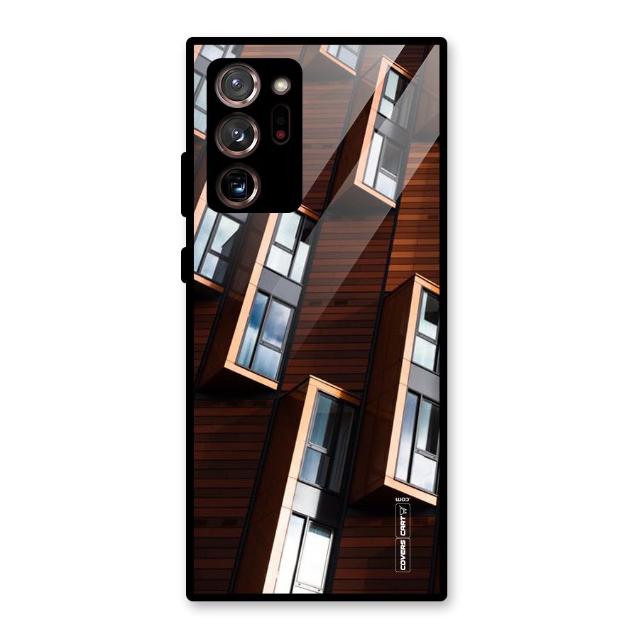 Window Abstract Glass Back Case for Galaxy Note 20 Ultra
