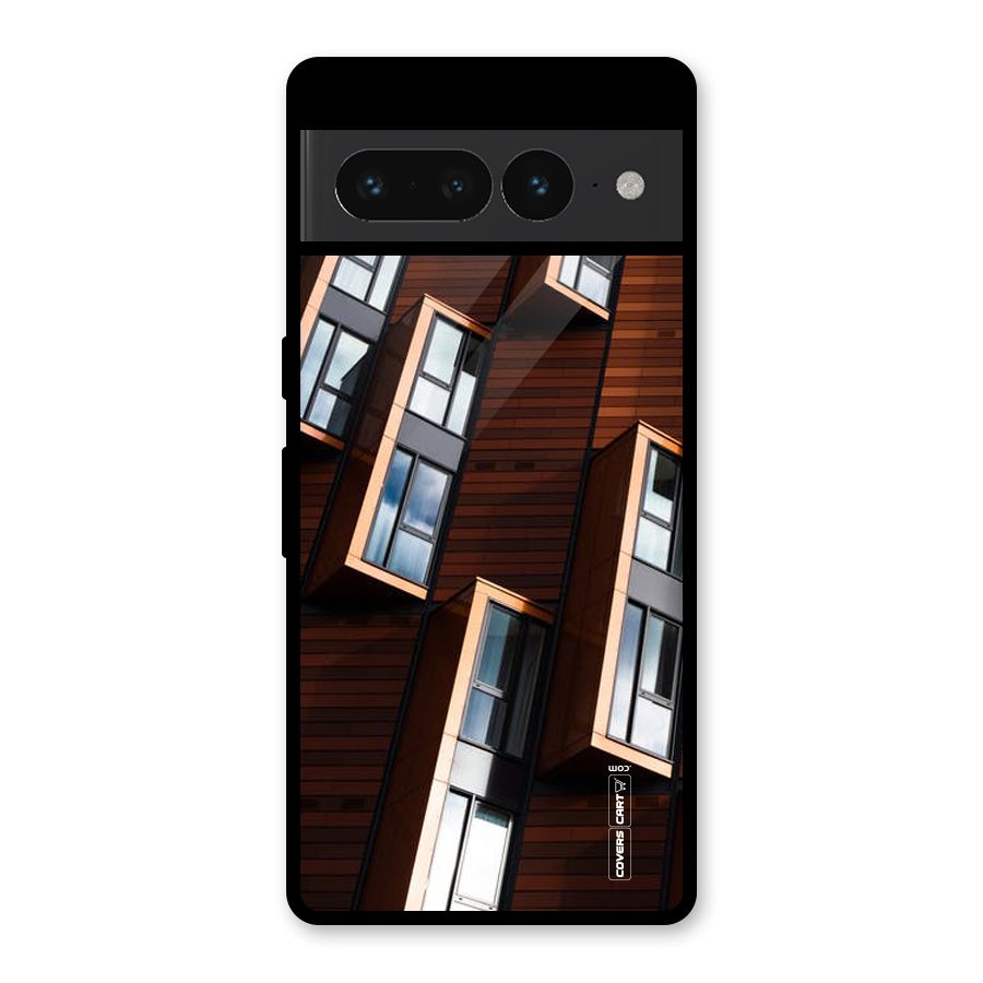 Window Abstract Glass Back Case for Google Pixel 7 Pro