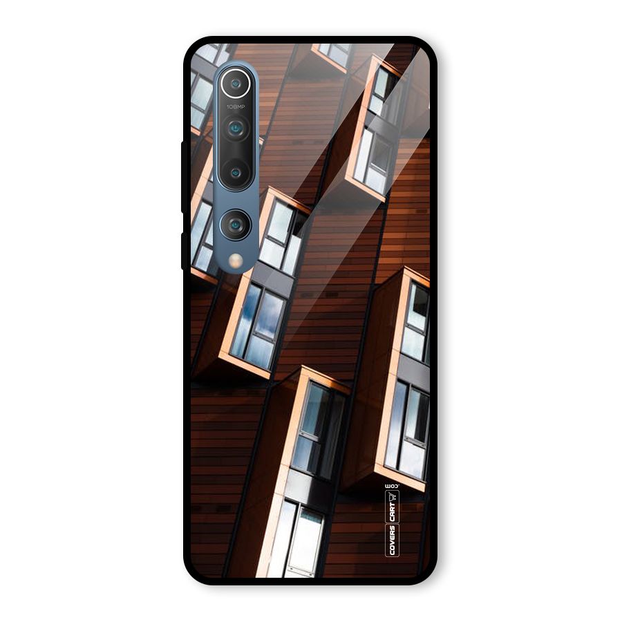 Window Abstract Glass Back Case for Mi 10
