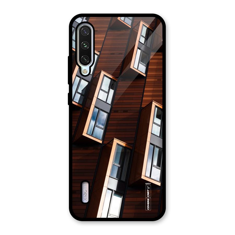 Window Abstract Glass Back Case for Mi A3