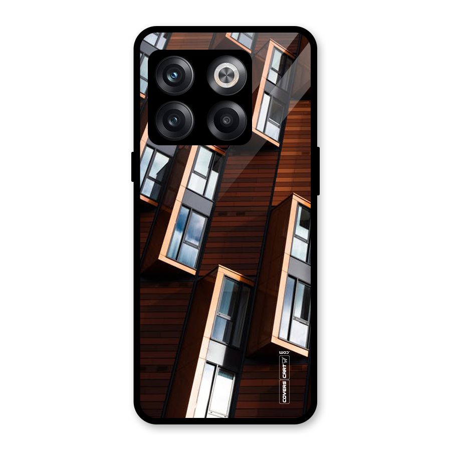 Window Abstract Glass Back Case for OnePlus 10T
