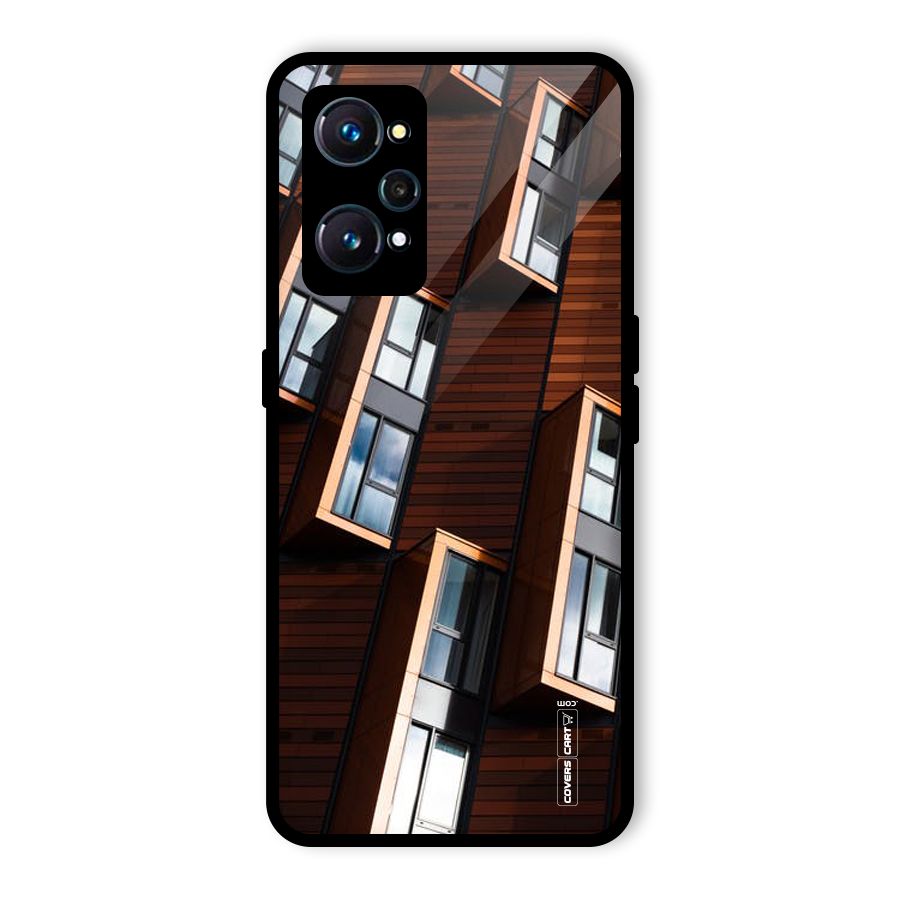 Window Abstract Glass Back Case for Realme GT 2