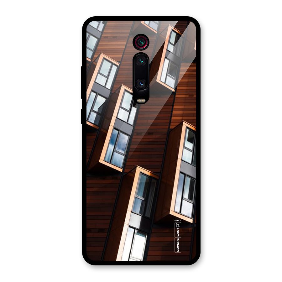 Window Abstract Glass Back Case for Redmi K20