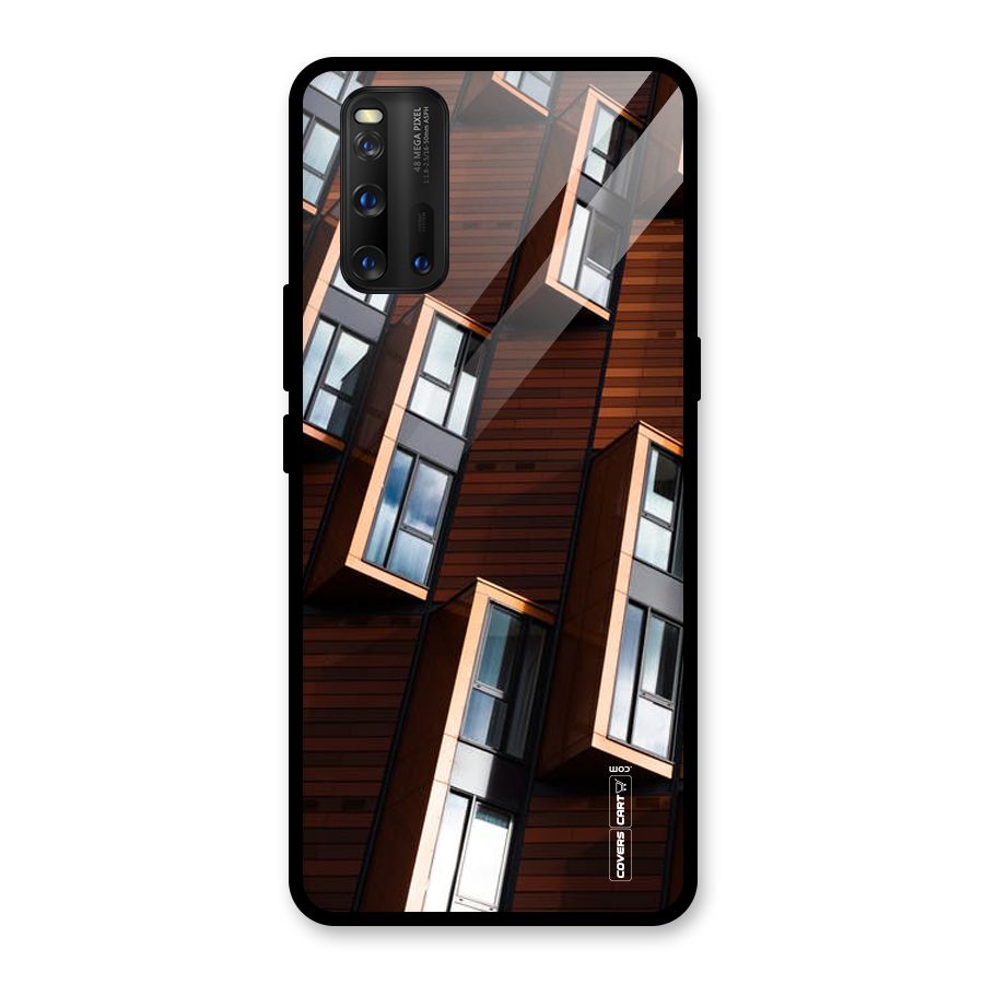 Window Abstract Glass Back Case for Vivo iQOO 3