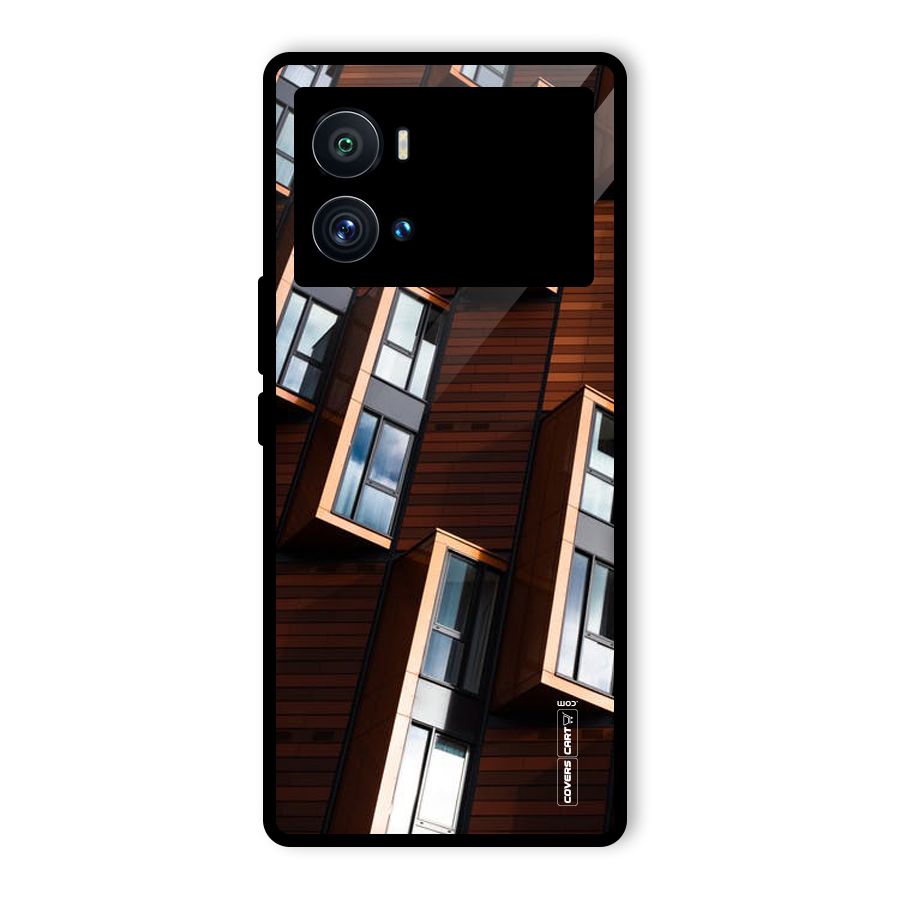 Window Abstract Glass Back Case for Vivo iQOO 9 Pro