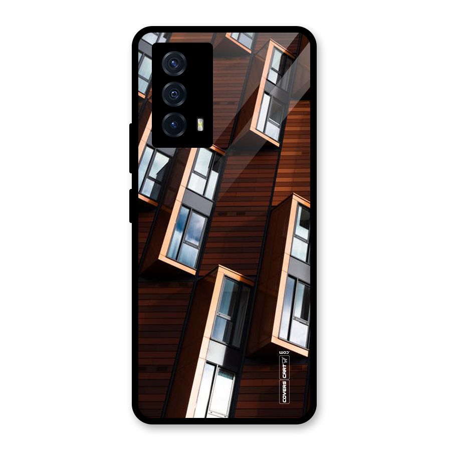 Window Abstract Glass Back Case for Vivo iQOO Z5