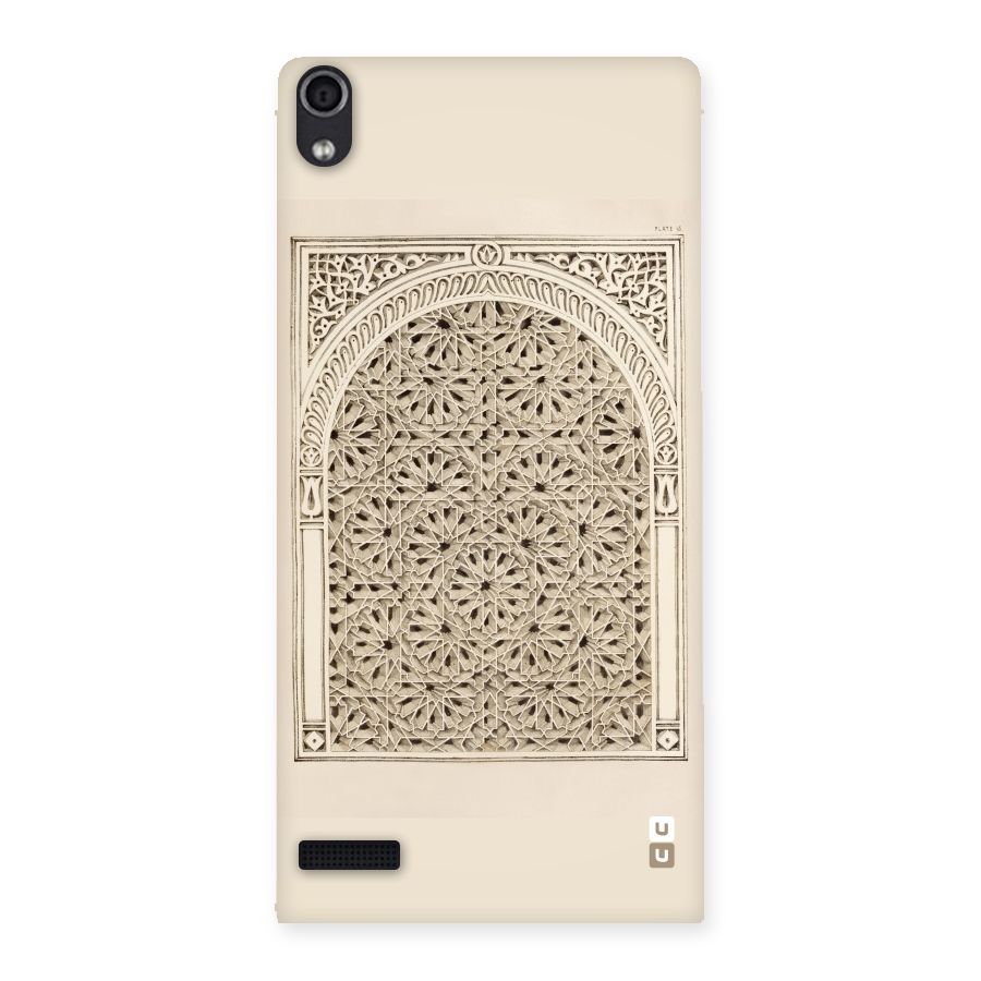 Window Ornaments Back Case for Ascend P6