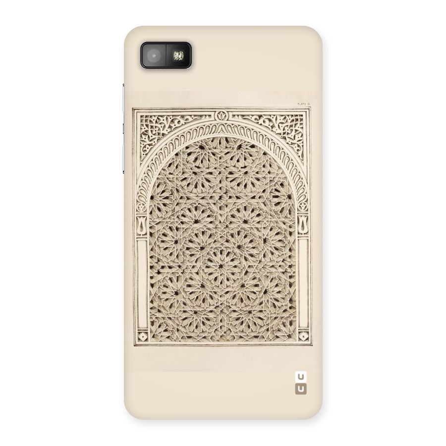Window Ornaments Back Case for Blackberry Z10