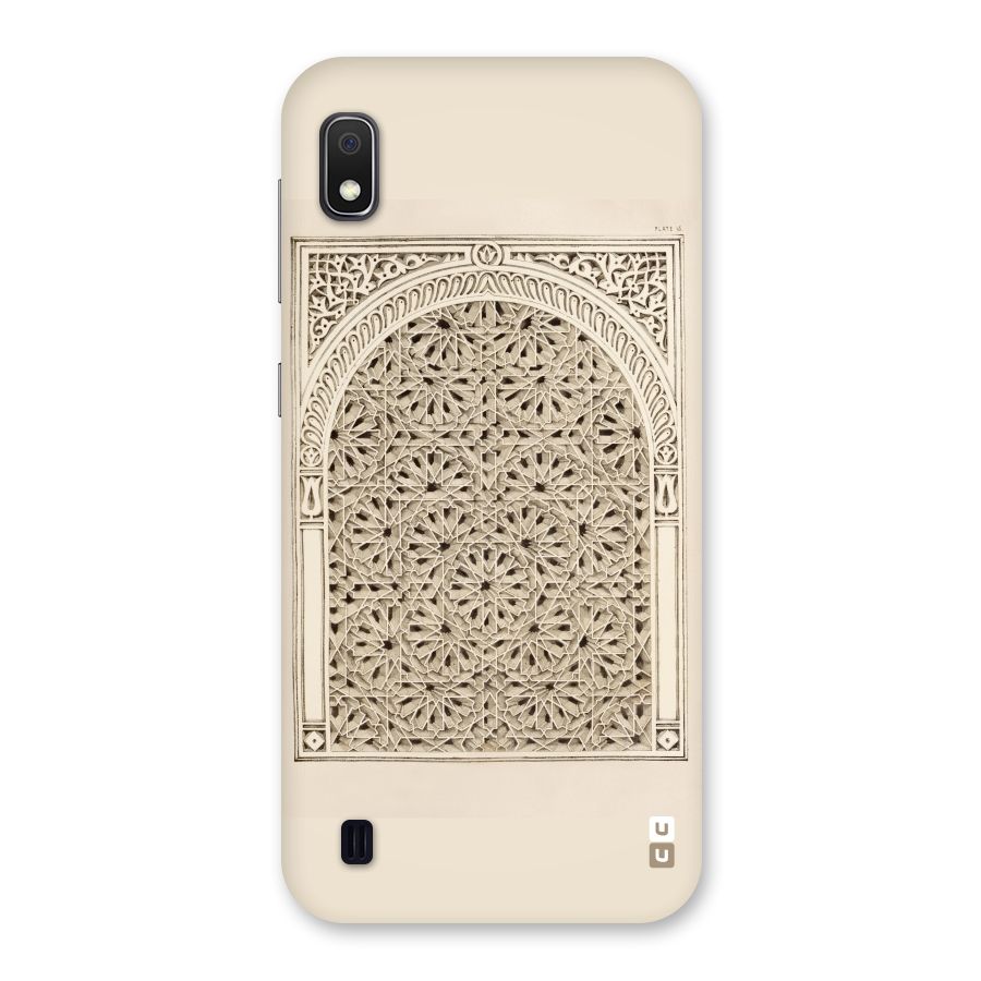 Window Ornaments Back Case for Galaxy A10