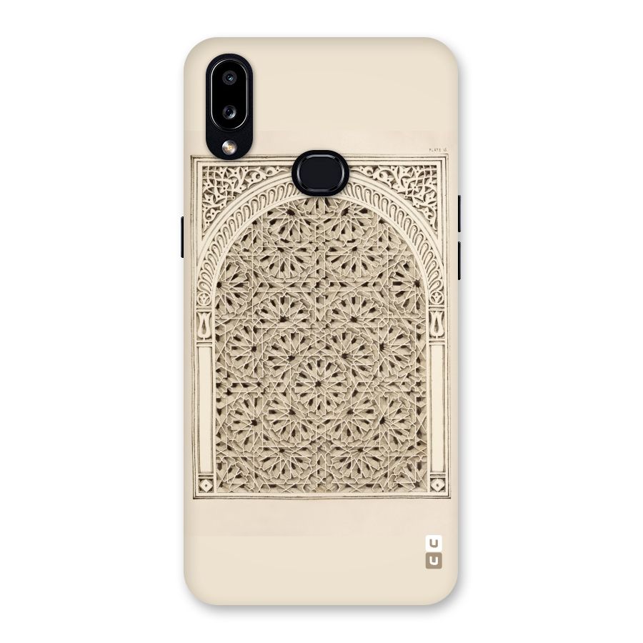 Window Ornaments Back Case for Galaxy A10s