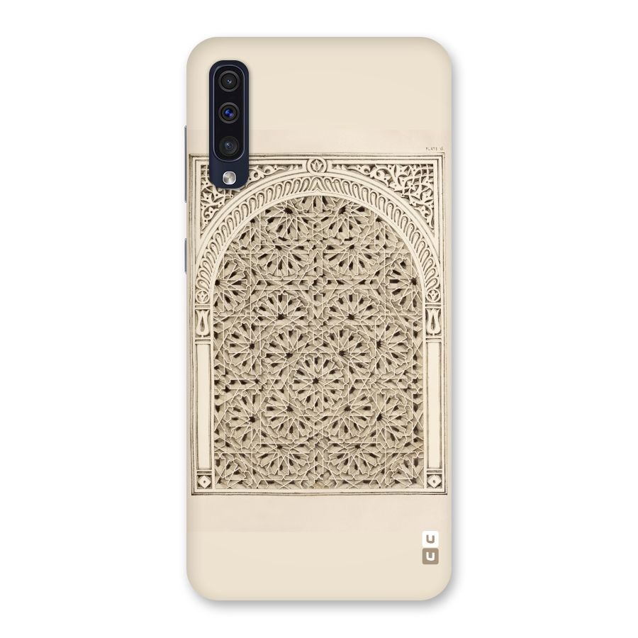 Window Ornaments Back Case for Galaxy A50