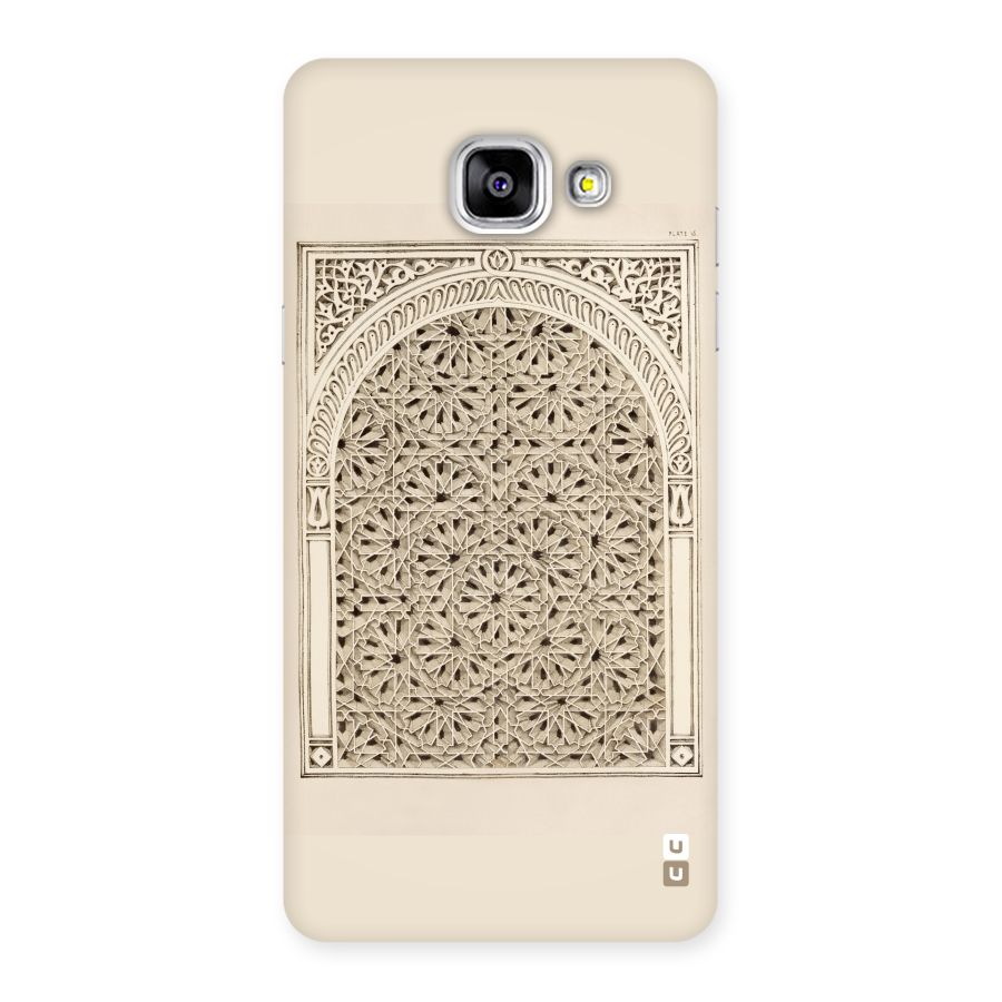 Window Ornaments Back Case for Galaxy A5 2016