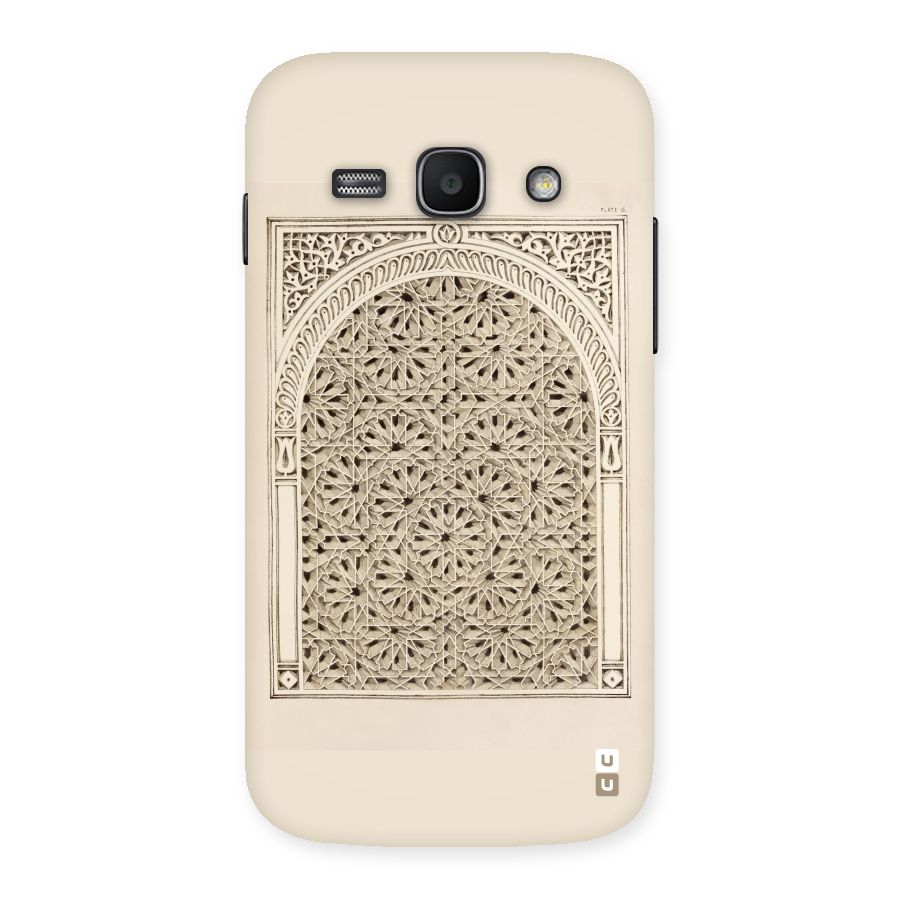 Window Ornaments Back Case for Galaxy Ace 3