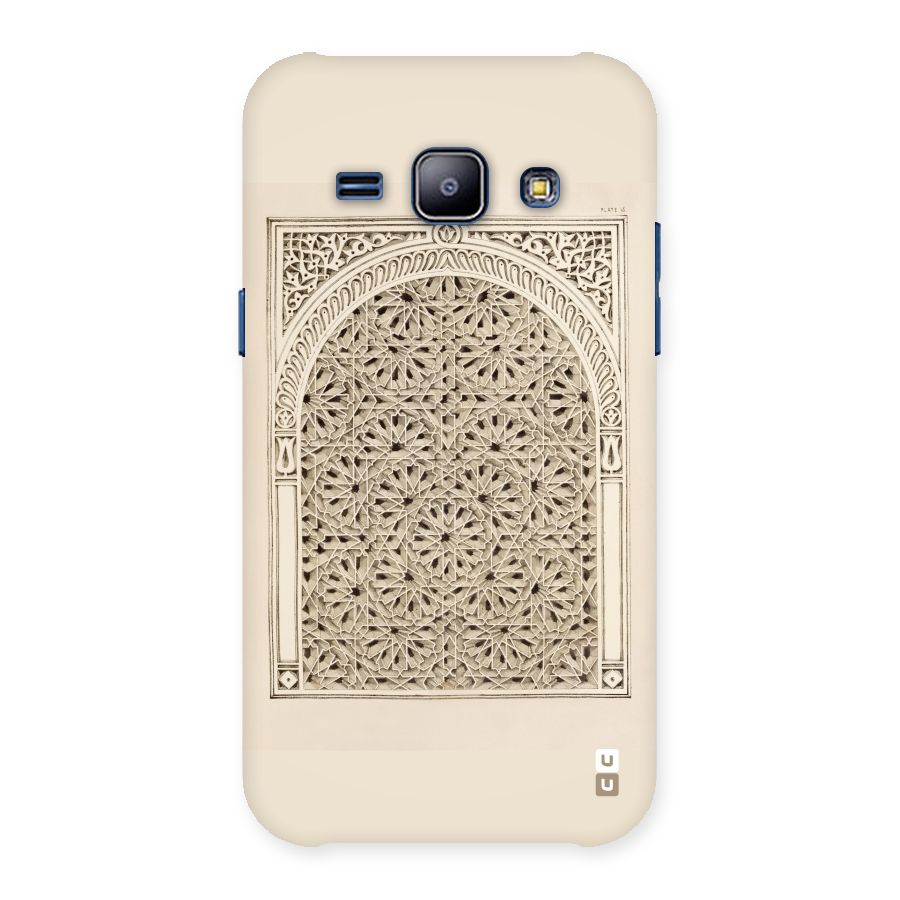 Window Ornaments Back Case for Galaxy J1