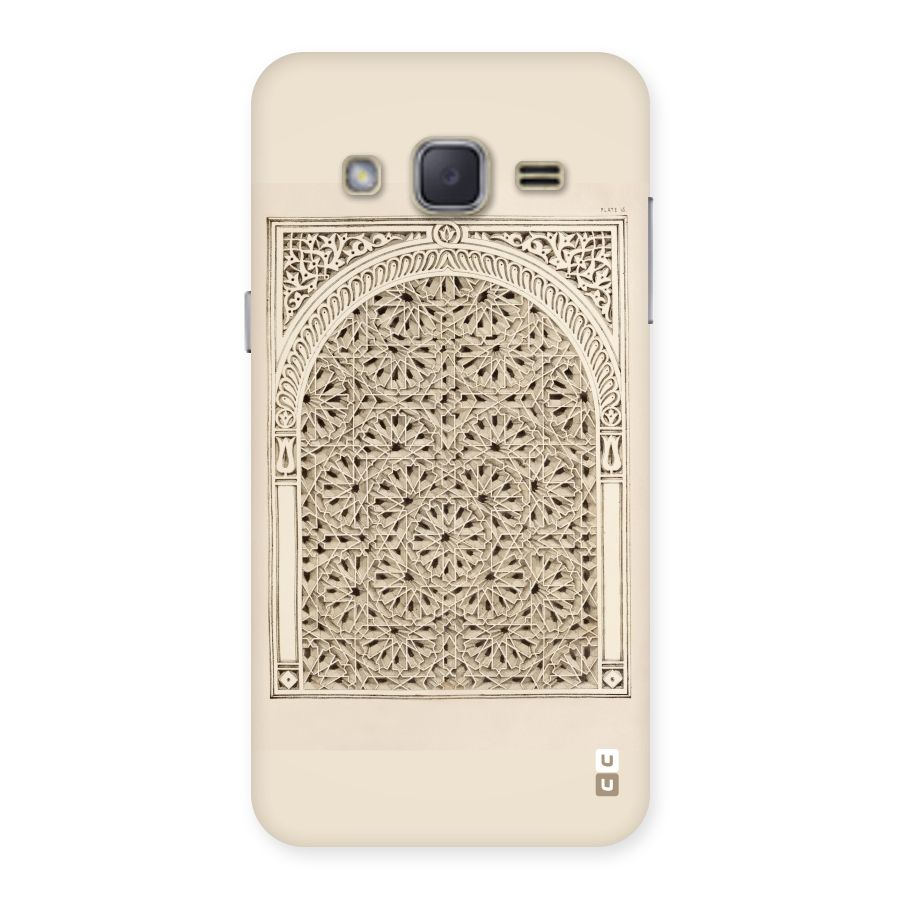 Window Ornaments Back Case for Galaxy J2