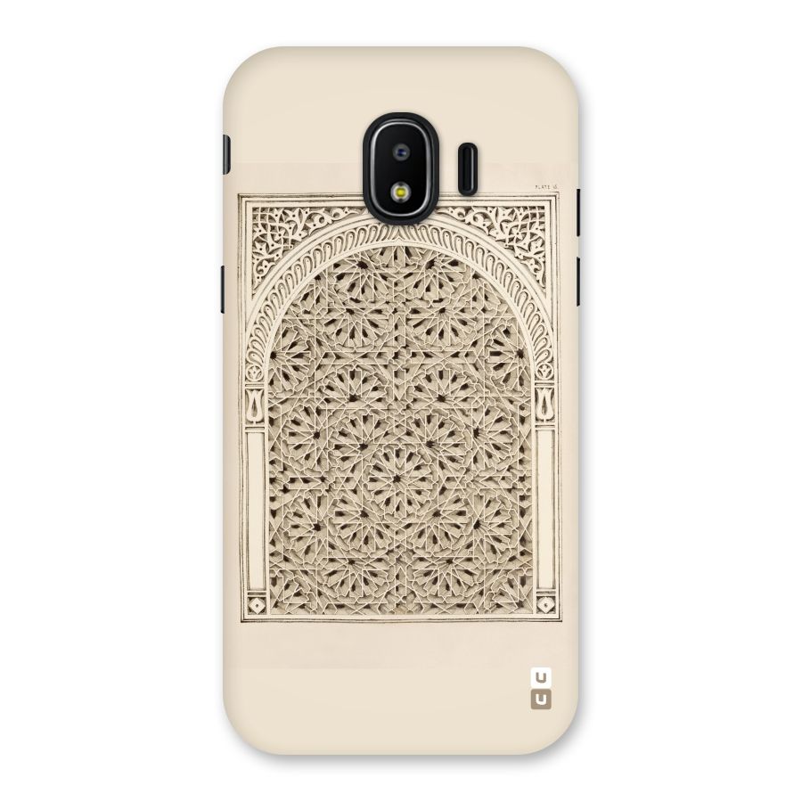 Window Ornaments Back Case for Galaxy J2 Pro 2018