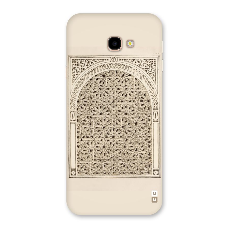 Window Ornaments Back Case for Galaxy J4 Plus