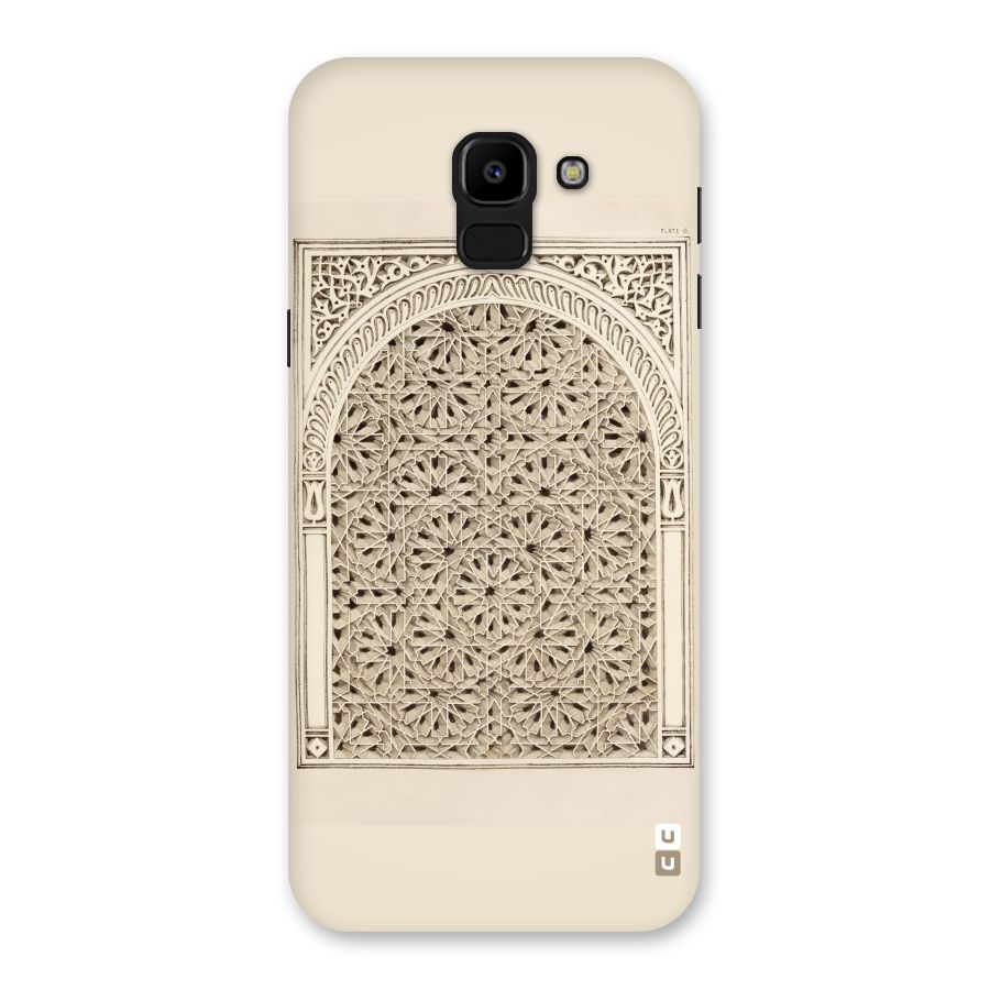 Window Ornaments Back Case for Galaxy J6
