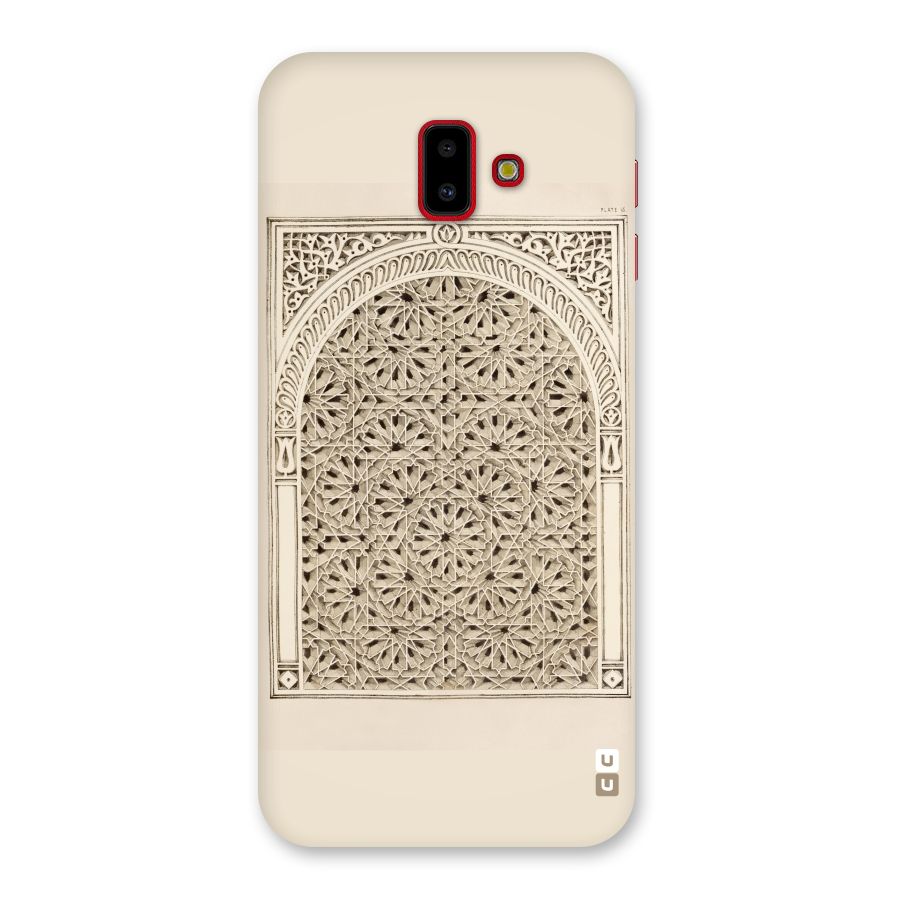 Window Ornaments Back Case for Galaxy J6 Plus