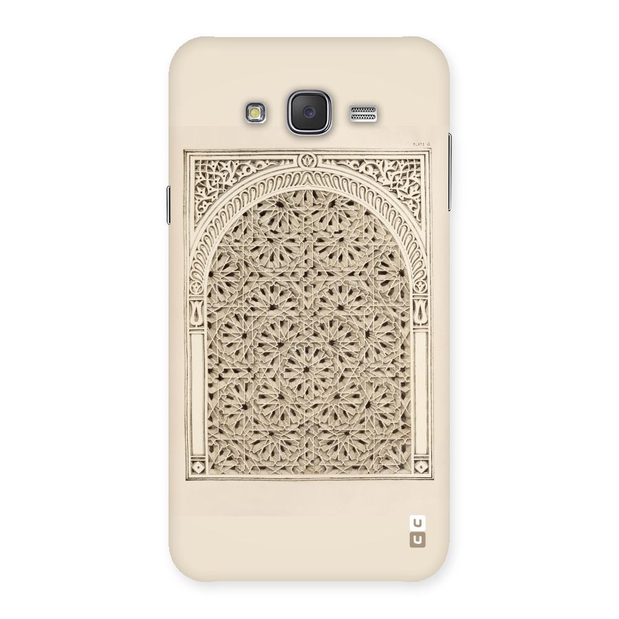Window Ornaments Back Case for Galaxy J7