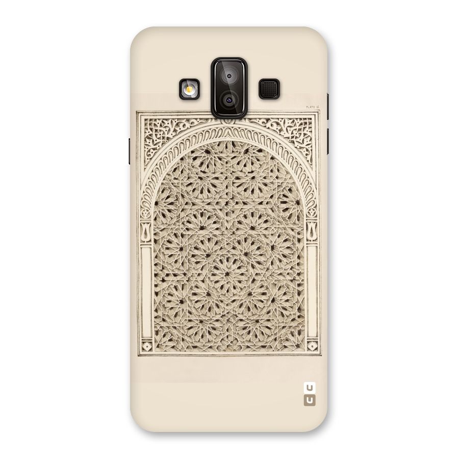 Window Ornaments Back Case for Galaxy J7 Duo