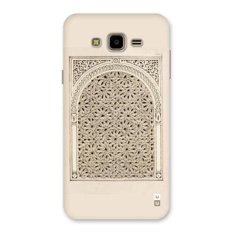 Window Ornaments Back Case for Galaxy J7 Nxt