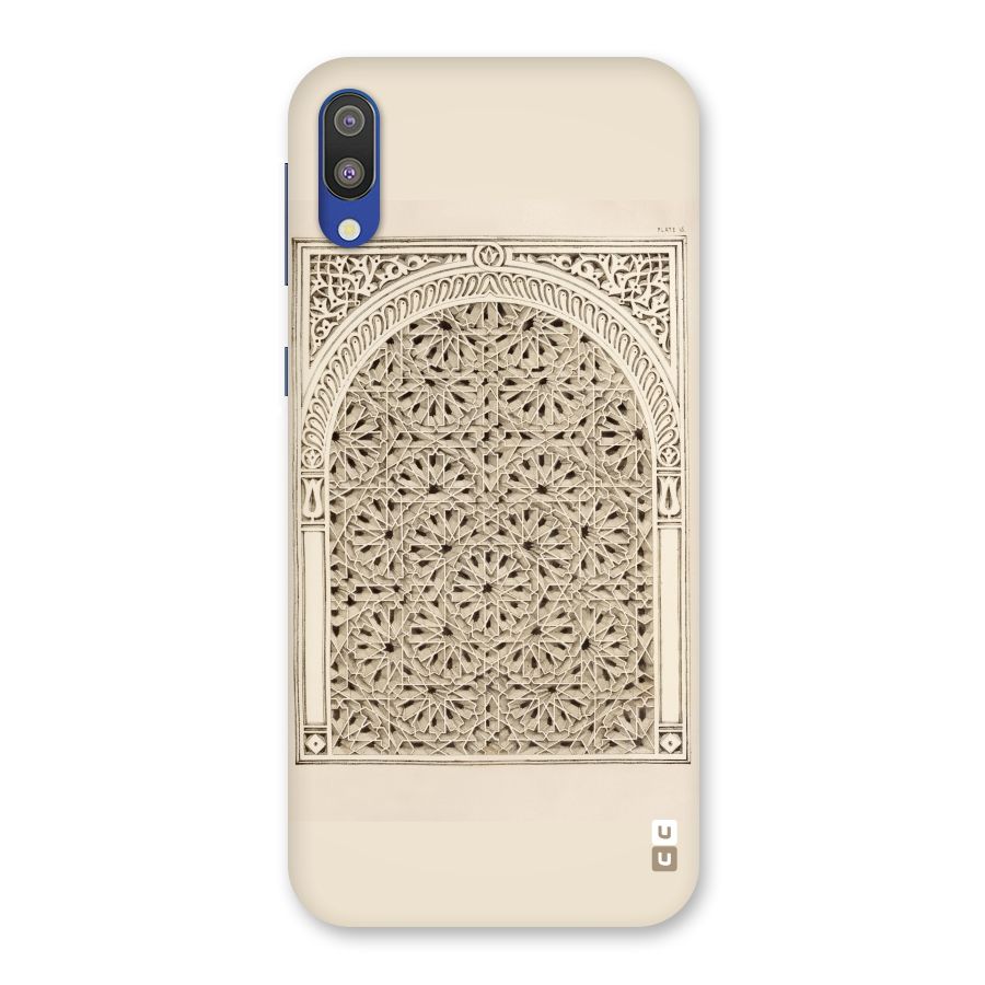 Window Ornaments Back Case for Galaxy M10
