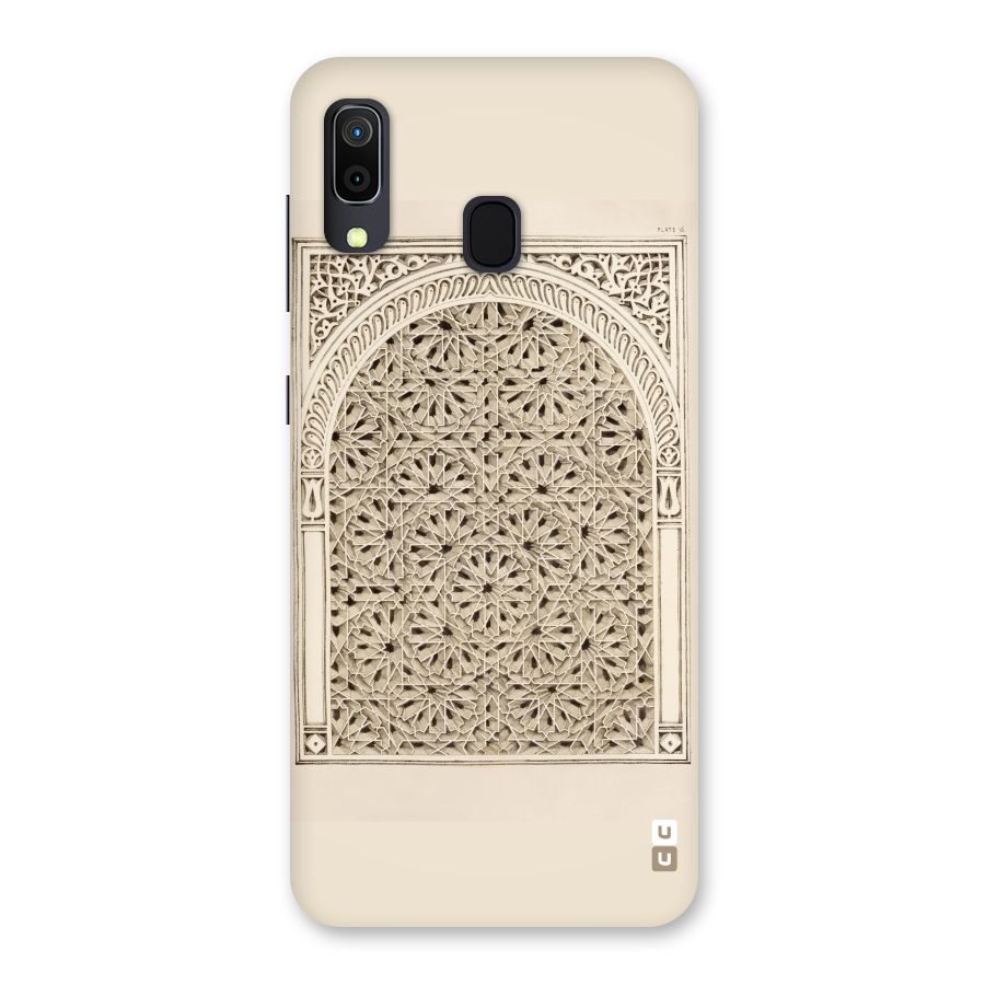 Window Ornaments Back Case for Galaxy M10s
