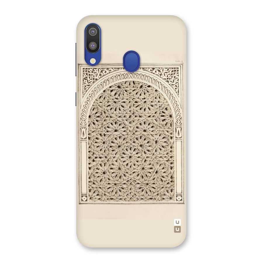 Window Ornaments Back Case for Galaxy M20