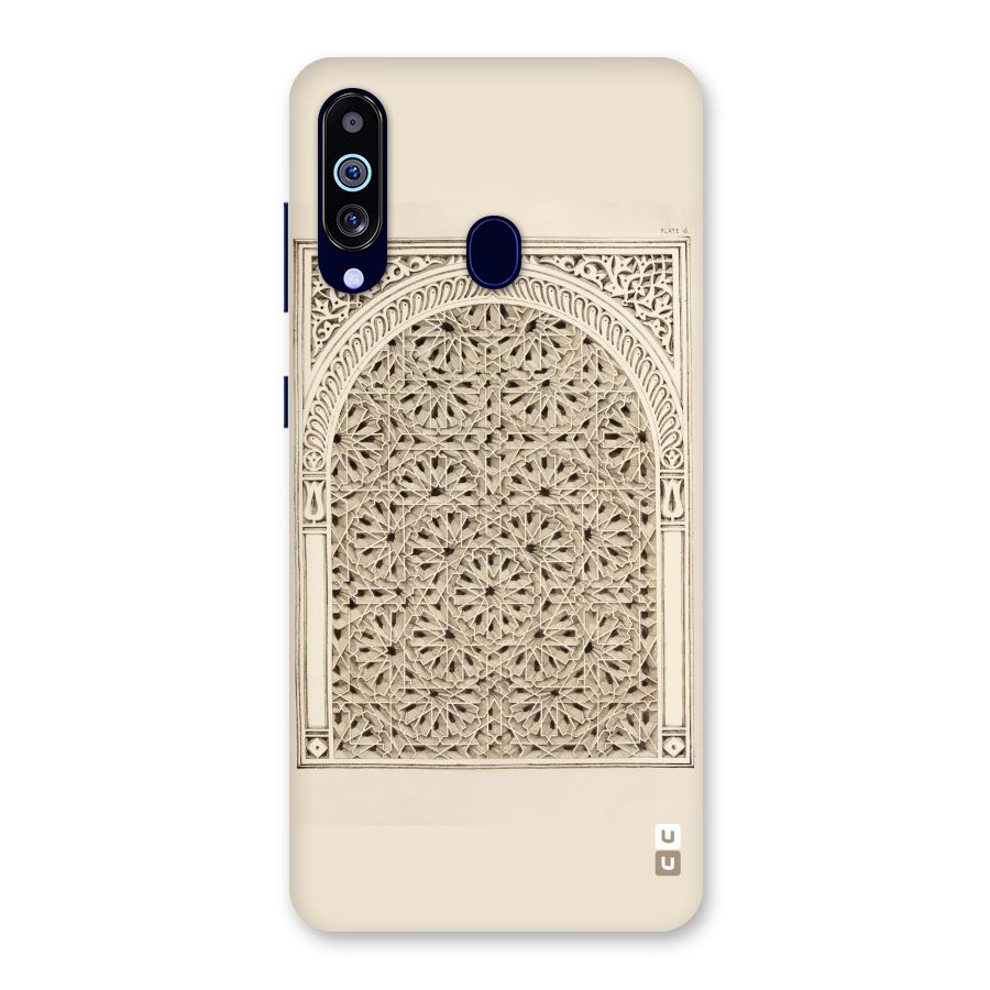 Window Ornaments Back Case for Galaxy M40