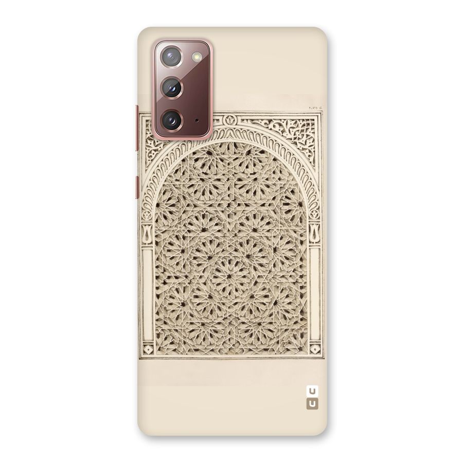 Window Ornaments Back Case for Galaxy Note 20